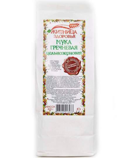 Мука гречневая (Житница здоровья), 500г 
