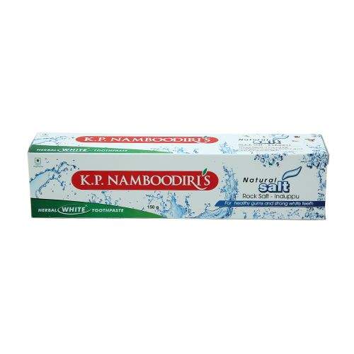 Аюрведическая Зубная паста Натуральная соль К.П.Намбудири'c (K.P.Namboodiri's Natural Salt Toothpaste), 100г