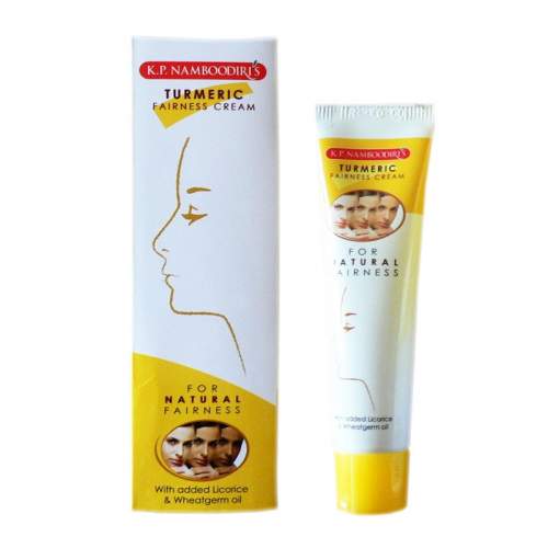 Осветляющий крем для лица с куркумой (K.P.Namboodiri's Turmeric Fairness Cream), 25г