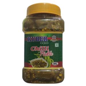 Пикули Зеленый Чили Кубер Голд (Pickeld Green Chili KUBER GOLD), 300г