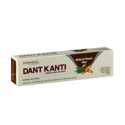 Зубная паста Дант Канти Натуральный Патанджали (Toothpaste Patanjali Dant Kanti Natural), 150г