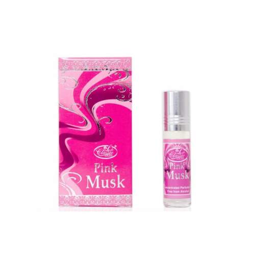 Масляные духи с роллером Пинк Муск Аль Рехаб (Al-Rehab Pink Musk), 6мл