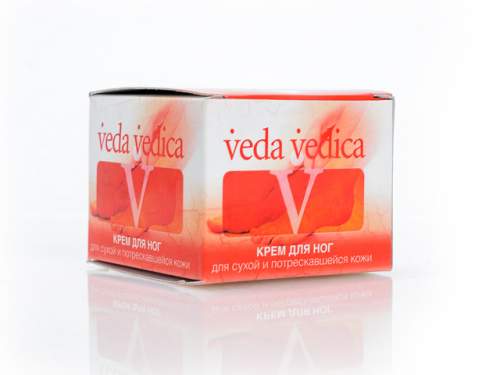 Крем для ног для сухой и потрескавшейся кожи Веда Ведика (Veda Vedica), 50г