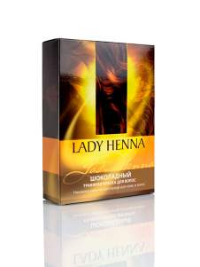 Натуральная краска для волос Шоколадная Леди Хенна (Lady Henna), 100г