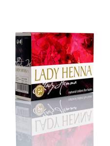 Краска для волос на основе хны Темно-коричневая Леди Хенна (Lady Henna natural colors for hairs), 60г