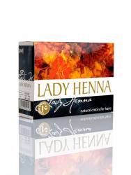 Краска для волос на основе хны Черный Индиго Леди Хенна (Lady Henna natural colors for hairs), 60г