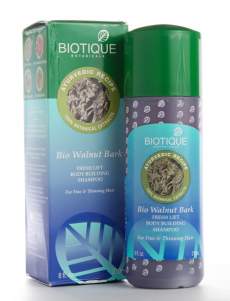 Шампунь для увеличения объема Биотик Био Грецкий Орех  (Biotique Bio Walnut Bark Fresh Lift Body Building Shampoo), 120мл