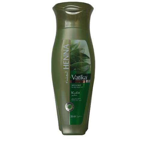 Шампунь для сухих волос с хной Дабур Ватика (Dabur Vatika Henna Shampoo), 200мл