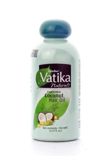 Кокосовое масло для волос Дабур Ватика (Dabur Vatika Enriched Coconut Hair Oil), 150мл