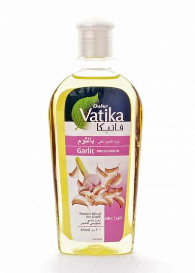 Масло для волос с чесноком Dabur Vatika Garlic Enriched Hair Oil), 200мл