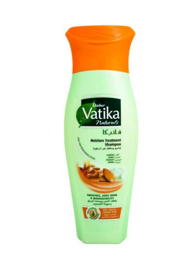 Шампунь "Увлажнение" для сухих волос Дабур Ватика (Dabur Vatika Naturals Moisture Treatment Shampoo), 400мл