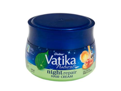 Крем для волос "Ночное восстановление" Дабур Ватика (Dabur Vatika Naturals Night Repair Hair Cream), 140мл