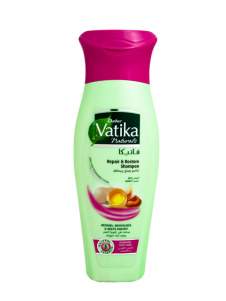 Шампунь для поврежденных и секущихся волос "Исцеление и Восстановление" Дабур Ватика (Dabur Vatika Naturals Repair&Restore Shampoo), 400мл