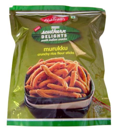 Хрустящие Палочки Халдирамс Мурукку (Haldiram’s Murukku Crunchy Rice Flour Sticks), 200г
