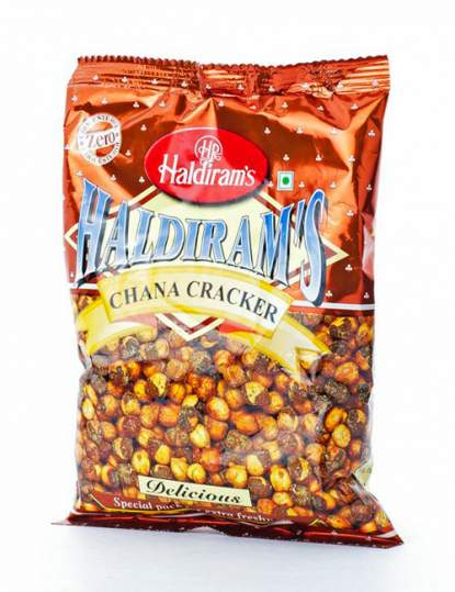 Хрустящий Горох Халдирамс Чана Крекер (Haldiram’s Chana Cracker), 200г