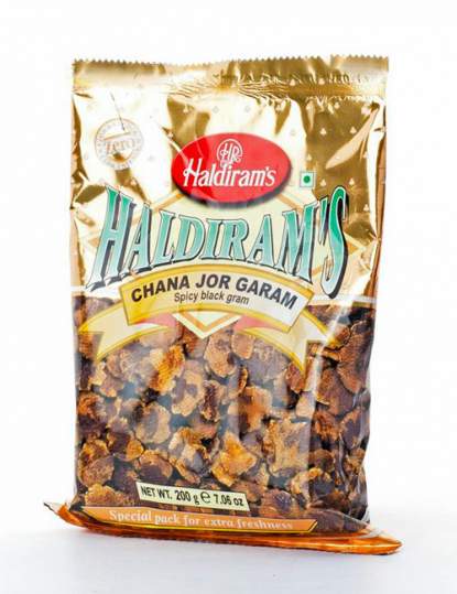 Фасоль Халдирамс Чана Джор Гарам (Haldiram’s Chana Jor Garam Spicy Black Gram), 200г