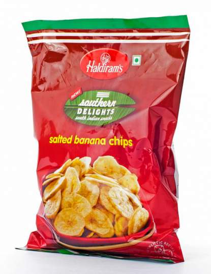 Соленые Банановые Чипсы Халдирамс (Haldiram’s Salted Banana Chips), 200г