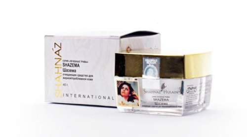Очищающее средство для жирной/проблемной кожи Шазема Шахназ хусейн (Shahnaz Husain Shazema Herbal Cleanser Oily/Problem Skin), 40г