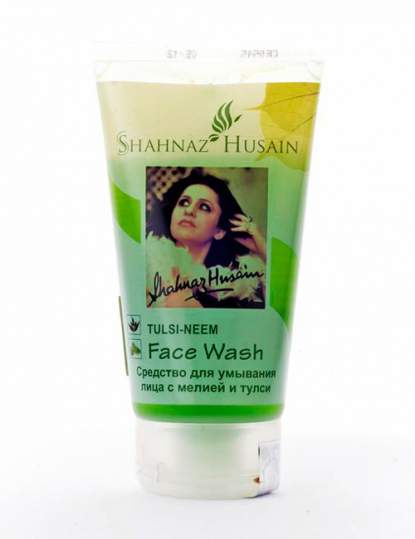 Средство для умывания лица с мелией и тулси Шахназ Хусейн (Shahnaz Husain Tulsi-Neem Face Wash), 150г