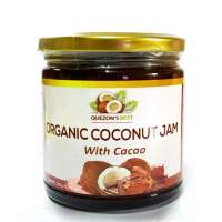 Органический кокосовый джем с шоколадом Квизонс Бест(Organic Coconut Jam with Cacao QUEZON'S BEST), 265г