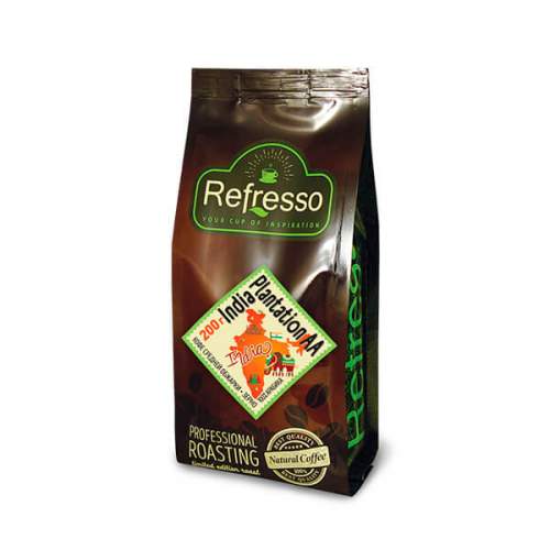 Кофе зерновой Индия Plantation AA Рефрессо (Refresso India Plantation AA), 200г
