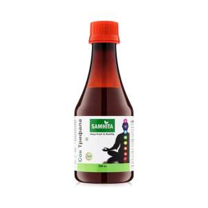 Сок натуральный Трифала Самхита (Samhita Triphala Juice), 200мл