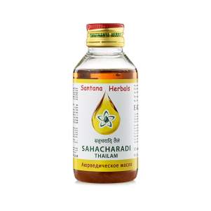 Аюрведическое масло Сахачаради Тайлам Сантана (Sahacharadi Tailam Santana Herbals), 100мл