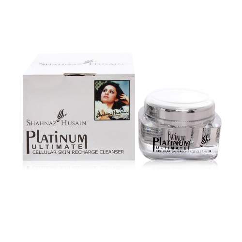 Платиновое очищающее средство для восстановления энергетического баланса клеток Шахназ Хусейн (Shahnaz Husain Platinum Ultimate Cellular Skin Recharge Cleanser) , 40г