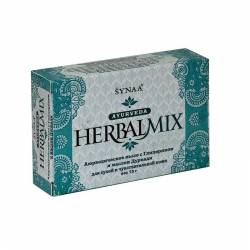 Аюрведическое мыло с глицерином и маслом Дурвади Синая (Synaa Herbalmix Ayurveda soap), 75г