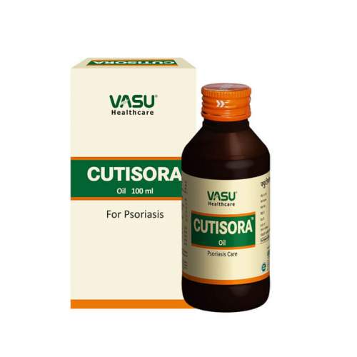 Масло для тела Кутисора против псориаза, сухой и раздраженной кожи Васу (Cutisora Oil Vasu), 100мл