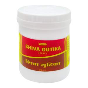 Шива Гутика для нервной системы Вьяс (Shiva Gutika Vyas), 100шт
