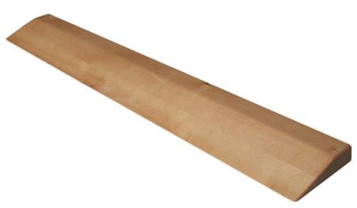 Планка деревянная для йоги с пропиткой