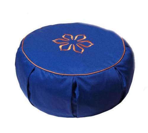 Подушка для медитации (30x15), синяя
