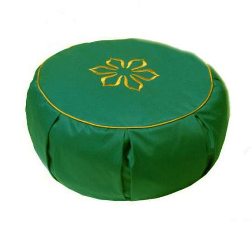 Подушка для медитации (30x15), зеленая