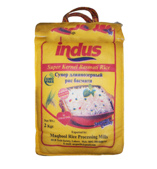 Супер длиннозерный рис Кернел Басмати Индус (Indus), 2кг